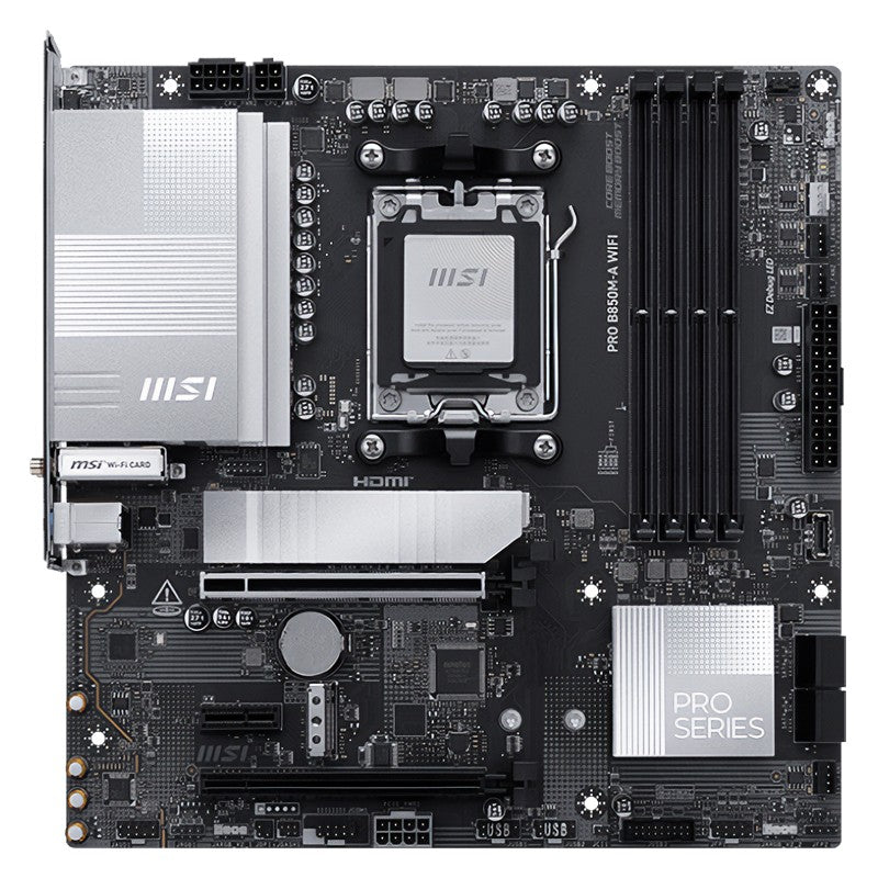 MSI Pro B850M-A WIFI mATX Motherboard