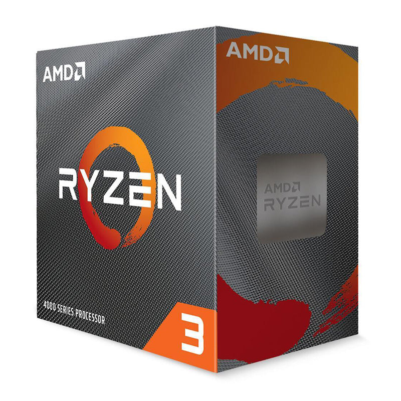 AMD Ryzen 3 4100 4 Core AM4 4.0GHz CPU with Cooler