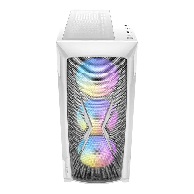 Antec DP505 TG ARGB Mid-Tower E-ATX Gaming Case - White
