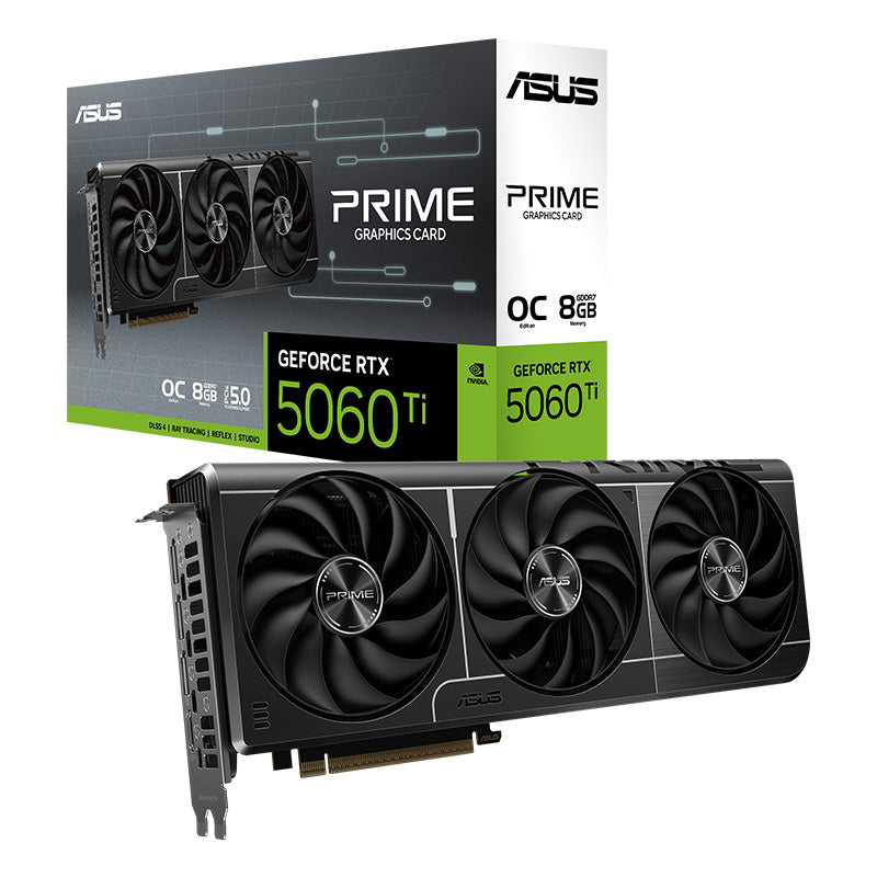 Asus Prime GeForce RTX 5060 Ti O8G Graphics Card