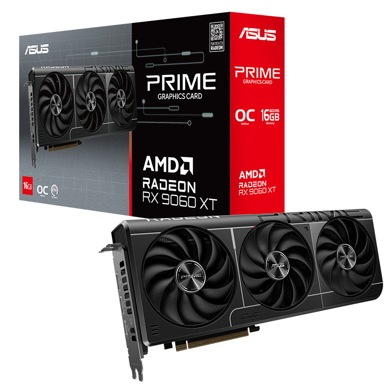 Asus Prime Radeon RX 9060 XT 16G OC Graphics Card