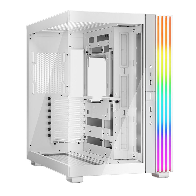 be quiet! Light Base 600 DX ATX Case White - no PC fans