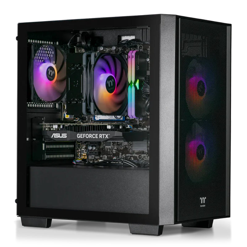 Thermaltake Genesis Pro V4 i5-12400F RTX 3050 1TB SSD 16GB RAM W11H Gaming Desktop PC