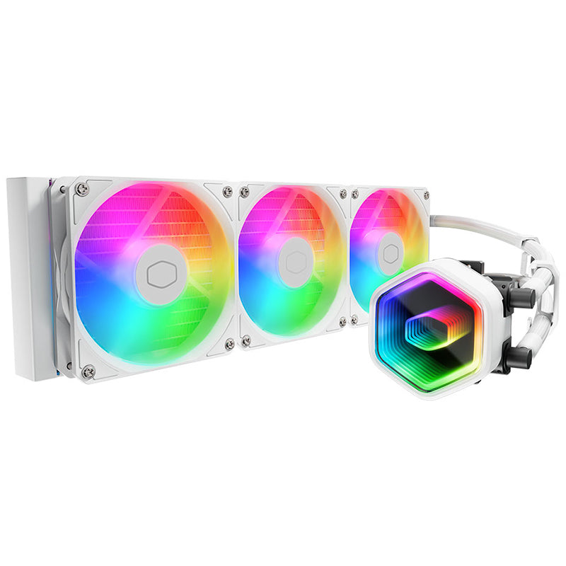 Cooler Master MasterLiquid ML360L Core II ARGB CPU Cooler - White