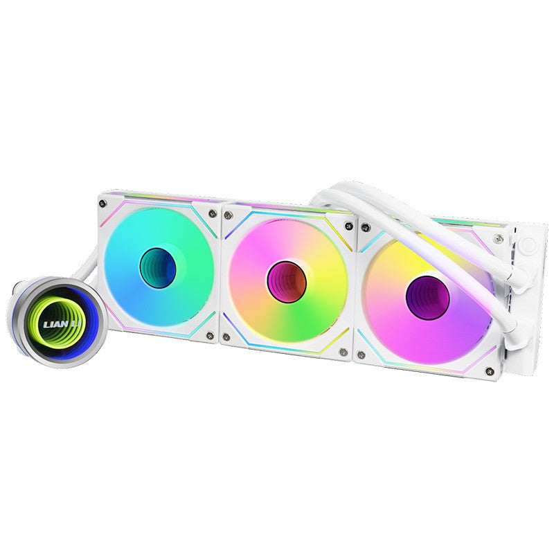 Lian Li Galahad II TRINITY SL-INF 360 Closed Loop ARGB AIO LIQUID CPU Cooler - White