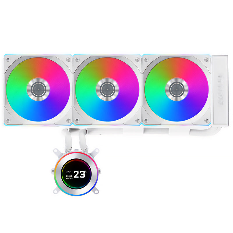 Lian Li Hydroshift II LCD-C 360CL 360mm RGB AIO CPU Cooler - White