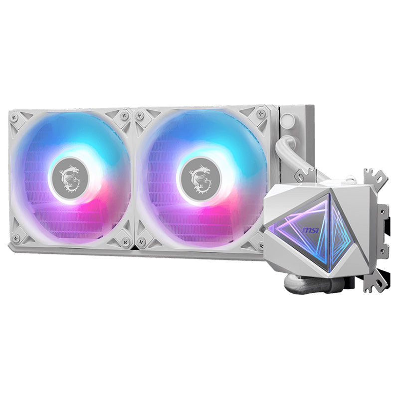 MSI MAG CORELIQUID I240 RGB Liquid CPU Cooler - White