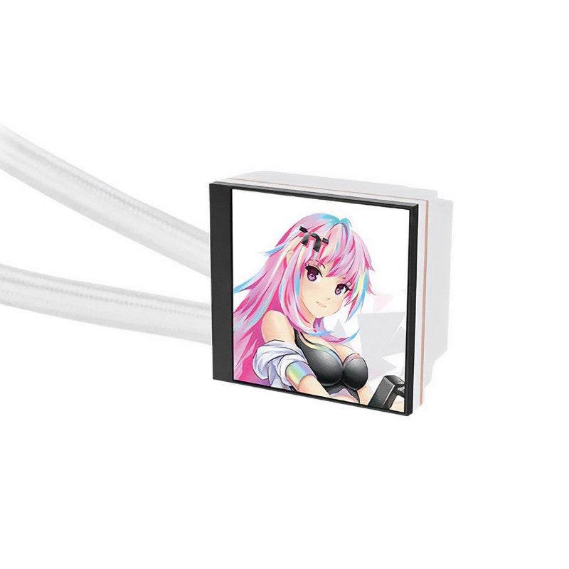 Thermaltake MAGFloe 420 Ultra 420mm ARGB AIO Liquid Cooler - Snow