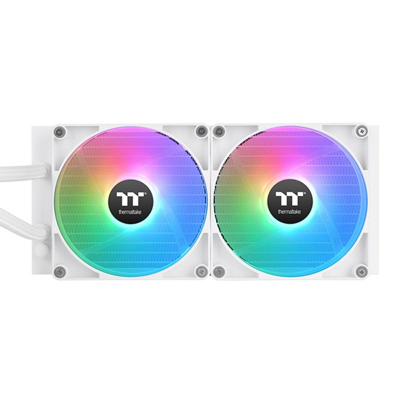 Thermaltake TH280 V2 ARGB 280mm AIO Liquid CPU Cooler - Snow