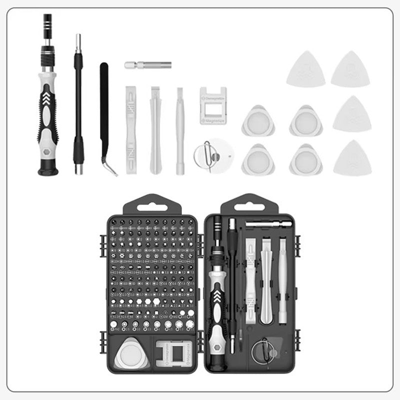 117 in 1 Precision Screwdriver Set with 98 bits Magnetic Repair Tool Kit Micro built-in box for Electronics PC Phone Laptop Drones Watch