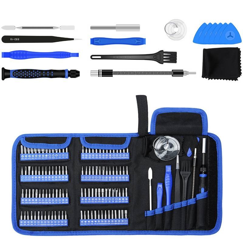 126 in 1 MPrecision Screwdriver Set with 112 Bits Magnetic Repair Tool Kit Micro Built-In Box for Electronics PC Phone Laptop Drones Watch