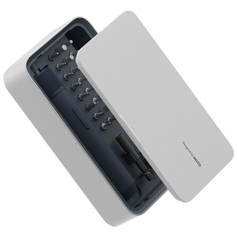 HOTO Electric Screwdriver Kit - 3.6V Cordless Screwdriver Set 25 S2-Steel Bits