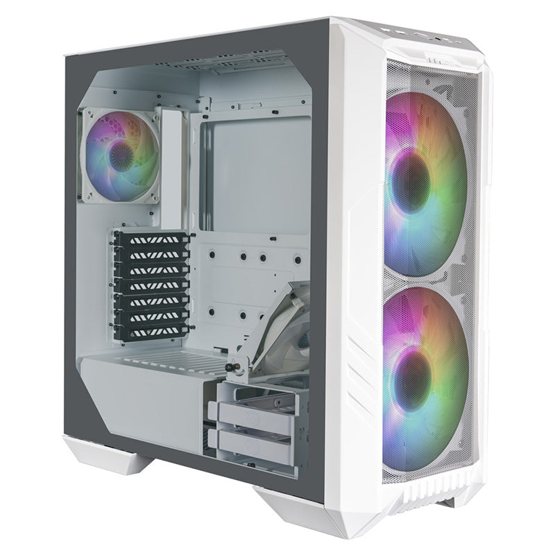 Cooler Master HAF 500 ARGB Mid Tower EATX Case White