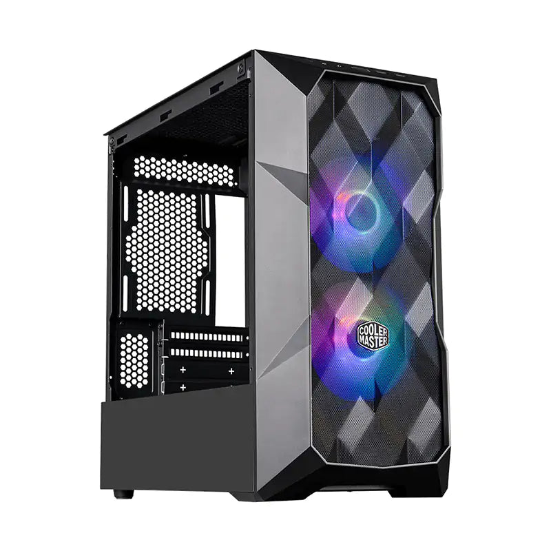 Cooler Master MasterBox TD300 ARGB Mini Tower mATX Case - Black
