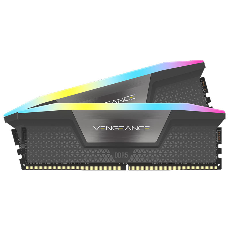 Corsair 32GB CMH32GX5M2B6400Z36 Vengeance RGB CL36 6400MHz DDR5 RAM - Grey