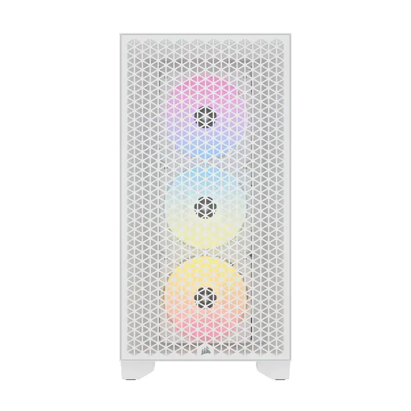 Corsair 3000D RGB AIRFLOW Mid-Tower ATX Case - White