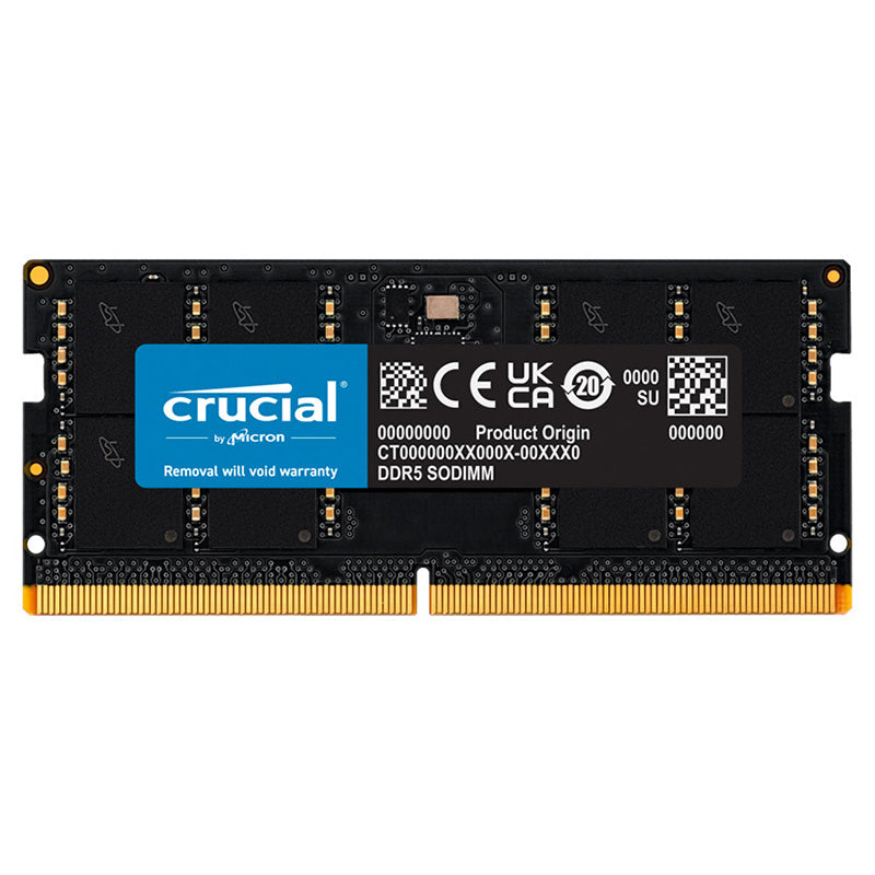 Crucial 32GB CT32G48C40S5 4800MHz SODIMM DDR5 RAM