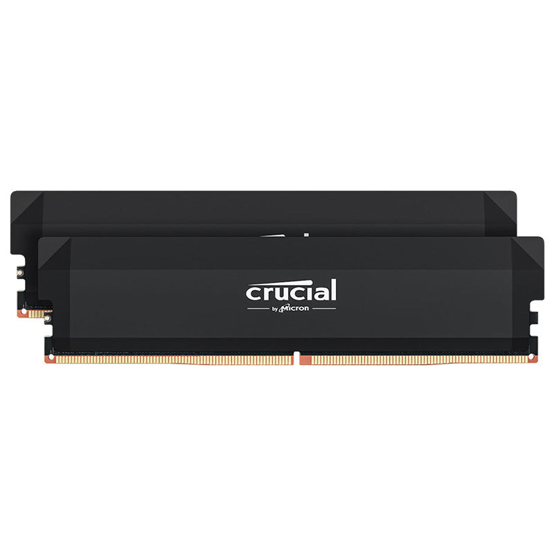 Crucial Pro 32GB Overclocking 6000MHz CL36 UDIMM DDR5 RAM - Black