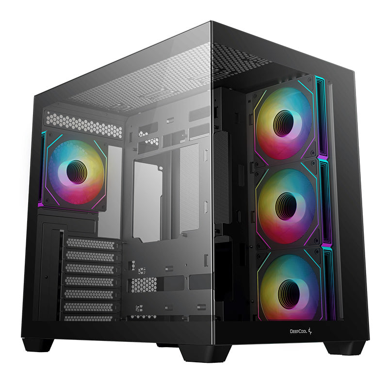DeepCool CG530 4F TG ATX Case - Black