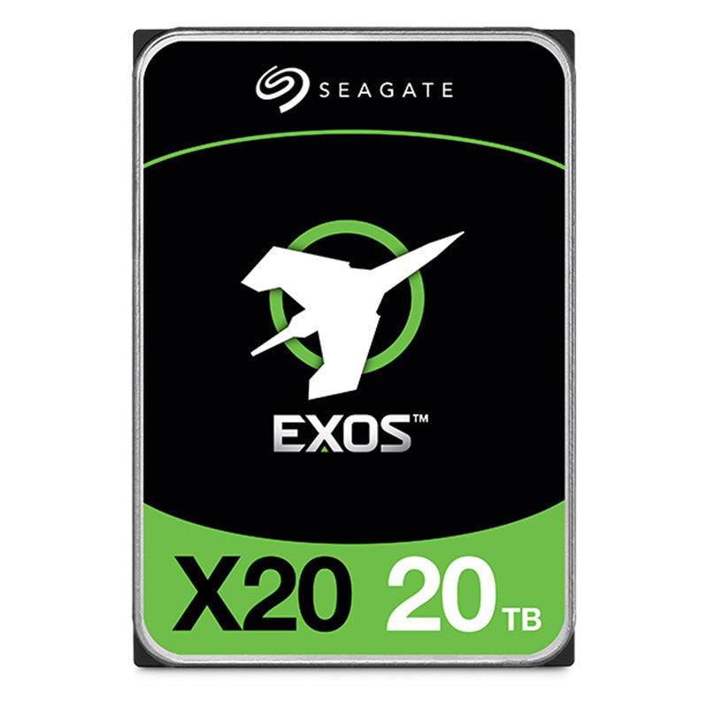 Seagate 20TB Exos X20 Enterprise 3.5in SATA III Hard Drive