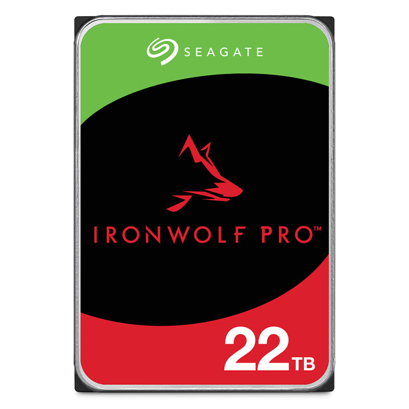 Seagate IronWolf Pro Standard 512E 22TB 7200RPM 3.5In NAS SATA Hard Drive