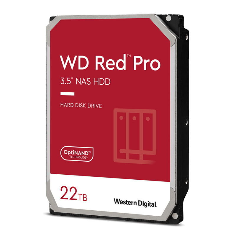 Western Digital 22TB Red Pro 7200RPM 3.5in SATA Hard Drive