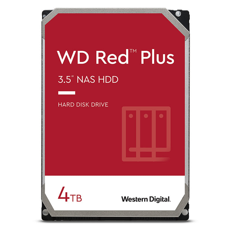Western Digital 4TB Red Plus 5400RPM 3.5in NAS SATA Hard Drive