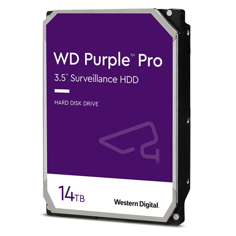 Western Digital 14TB Purple Pro 7200RPM 3.5in SATA Surveillance Hard Drive