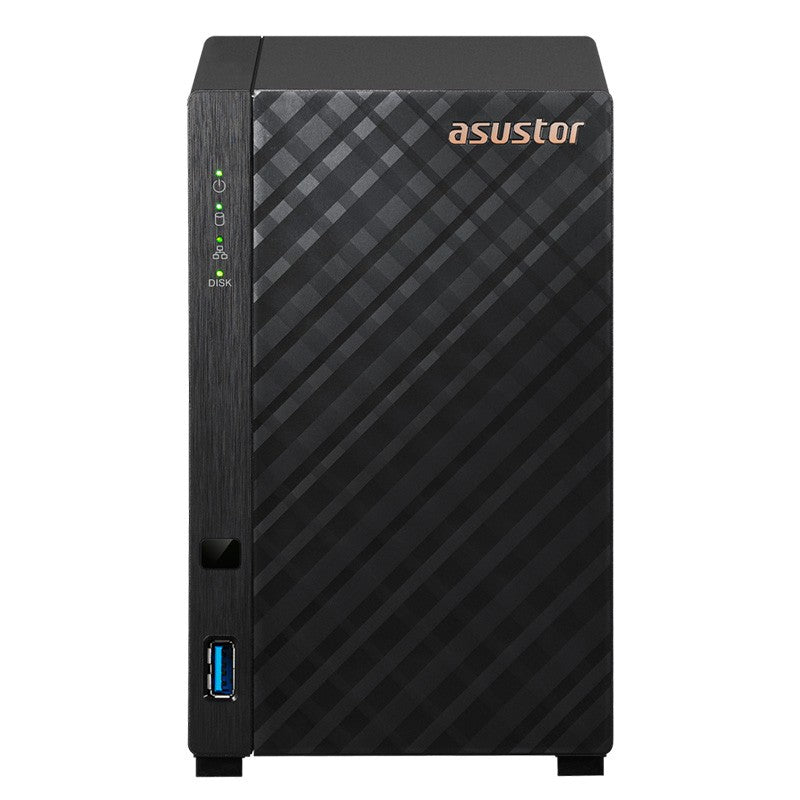 Asustor Drivestor 2 Lite Realtek RTD1619B 1.7GHz Quad Core 1GB RAM Tower NAS