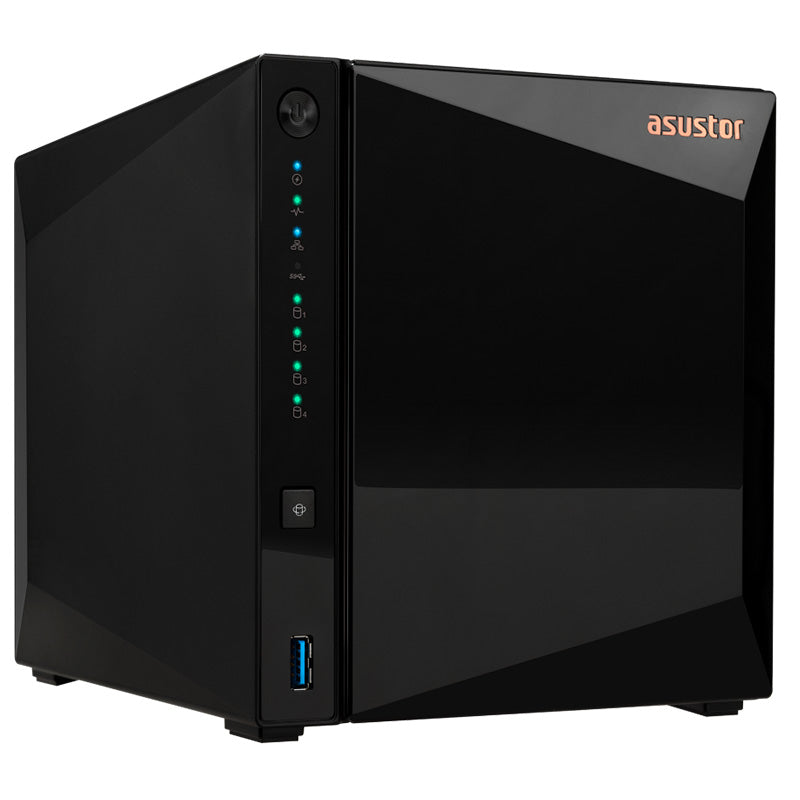 Asustor Drivestor 4 Pro Gen2 Realtek RTD1619B 1.7GHz Quad Core CPU 2GB RAM Tower NAS