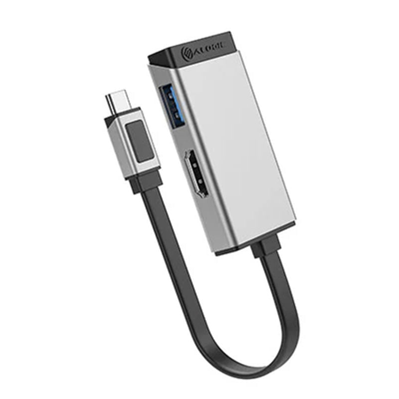 Alogic MagForce Duo 2-in-1 Adapter - Space Grey