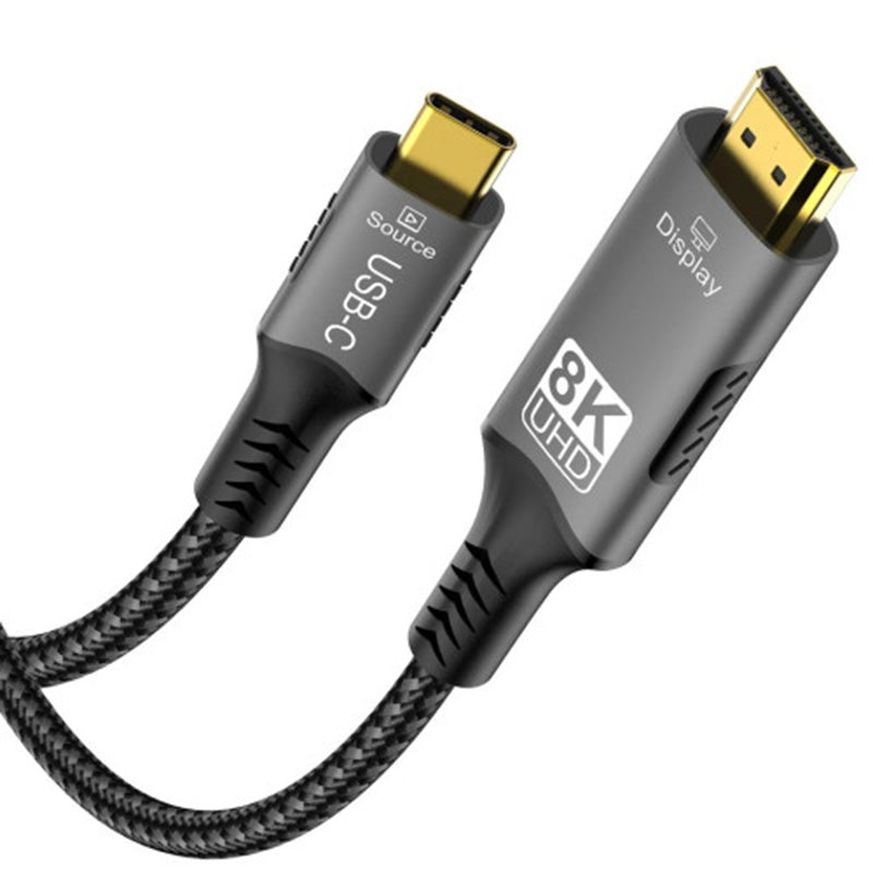 Generic USB Type C to HDMI 2.1 8K Male to Male Cable - 2m