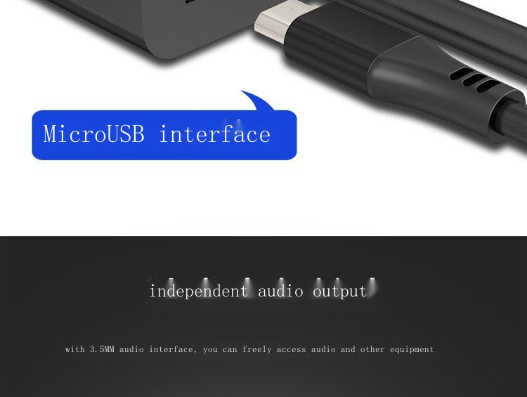 Hdmi to vga cable with audio power converter hdmi to vga