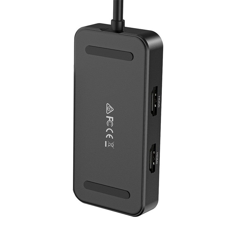 Simplecom 5-in-1 USB-C MST Hub with VGA and Dual HDMI Multiport Adapter