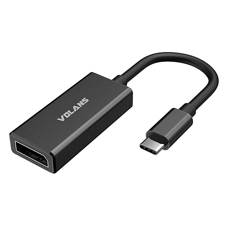 Volans Aluminium 8K/60Hz USB-C to DisplayPort Adapter