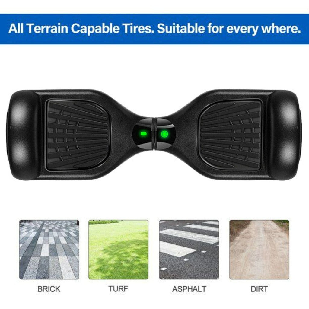 Funado Smart-S RG1 Hoverboard Bluetooth Speaker Self Balancing Scooter Black