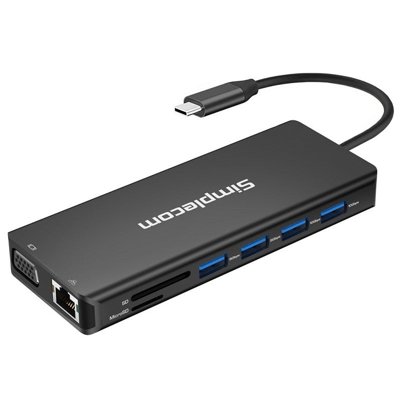 Simplecom USB-C 13-in-1 Multiport Docking Station