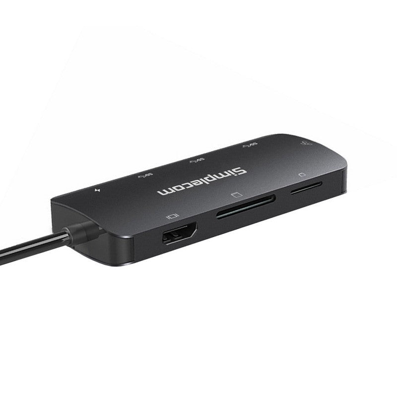 Simplecom 8-in-1 USB-C Multiport Docking Station with HDMI 2.0 Port