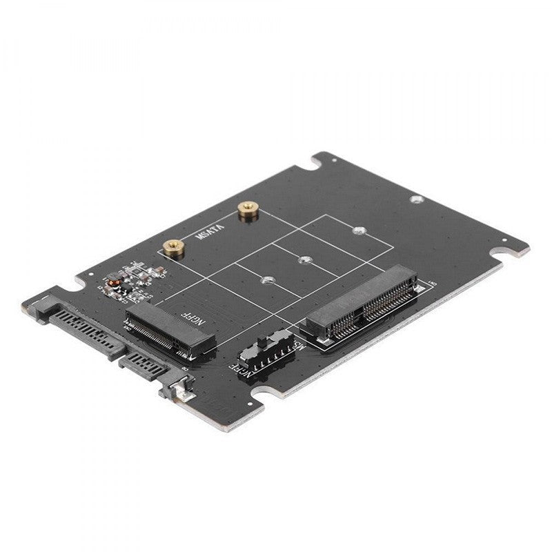 Simplecom mSATA + M.2 NGFF to SATA 2 In 1 Combo Adapter