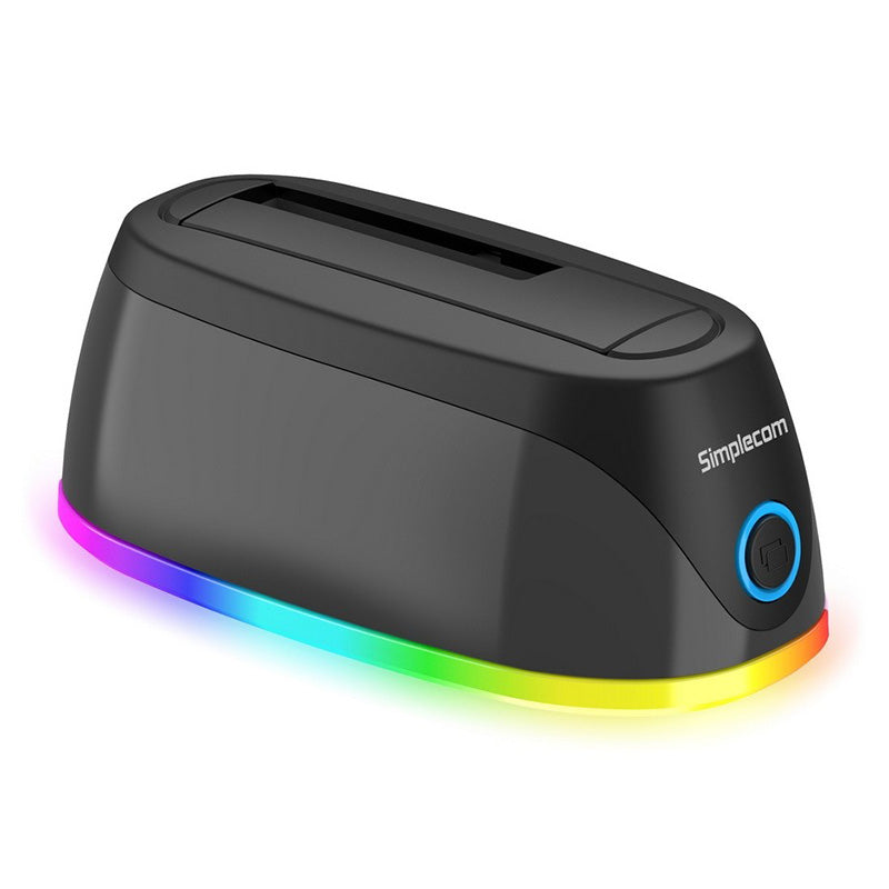 Simplecom USB 3.0 RGB Docking Station for 2.5in and 3.5in SATA Drives