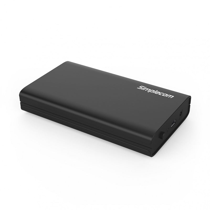 Simplecom 3.5 SATA to USB 3.0 Docking Enclosure - Black