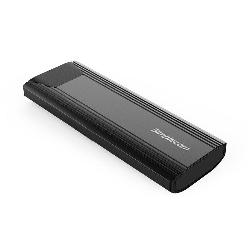 Simplecom NVMe / SATA Dual Protocol M.2 SSD USB-C Gen 2 Enclosure - Black