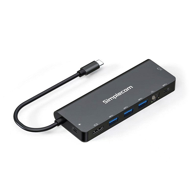 Simplecom USB-C SuperSpeed 9-in-1 Multiport Docking Station