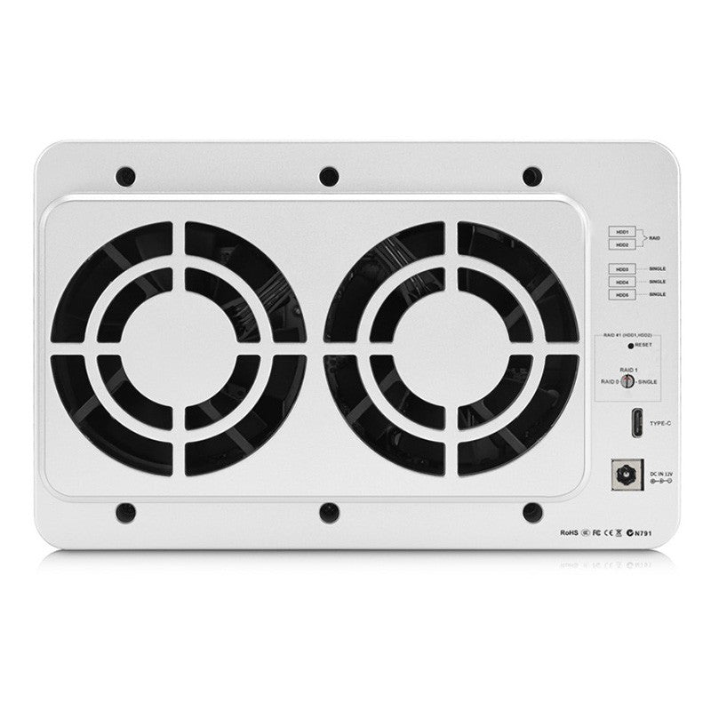 TerraMaster D5-300C 2+3 Bay USB-C RAID Enclosure