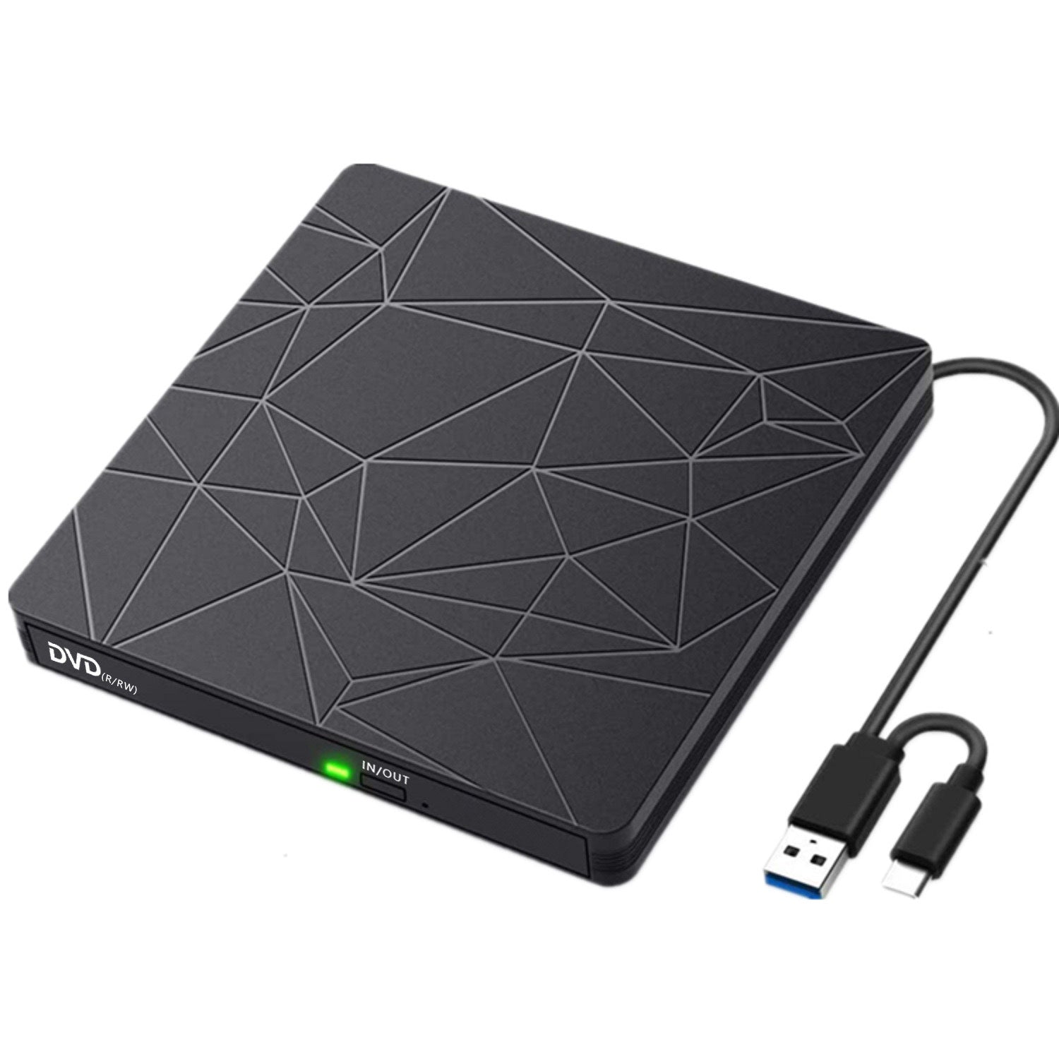 USB external optical drive, DVD/CD recorder, optical drive, portable reading and writing
