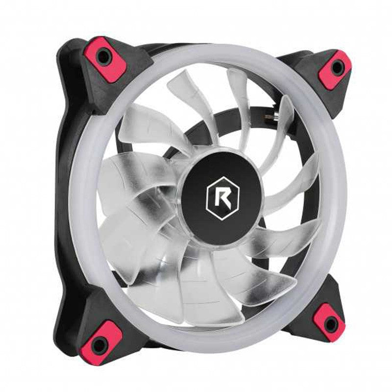 Rotanium 4Pin PWM 120mm LED Case Fan - Red