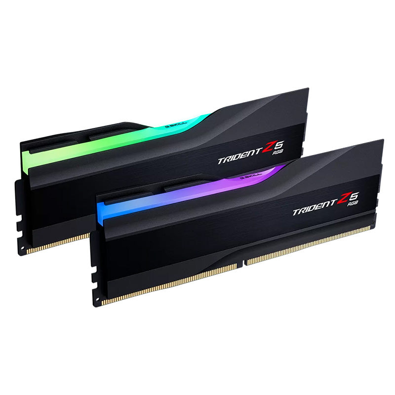 G.Skill 32GB F5-7600J3646G16GX2-TZ5RK Trident Z5 RGB 7600MHz CL36 DDR5 RAM - Black