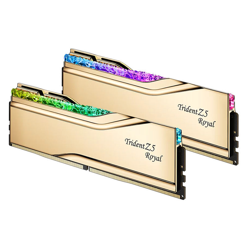 G.Skill 48GB F5-8000J4048F24GX2-TR5G Trident Z5 Royal 8000MHZ CL40 DDR5 RAM