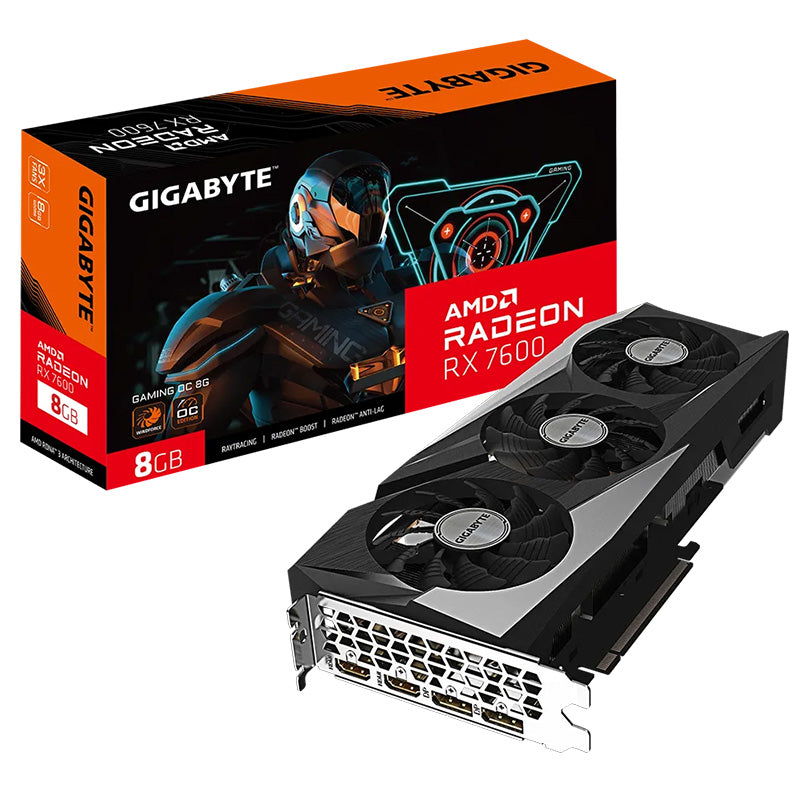 Gigabyte Radeon RX 7600 Gaming OC 8G Graphics Card