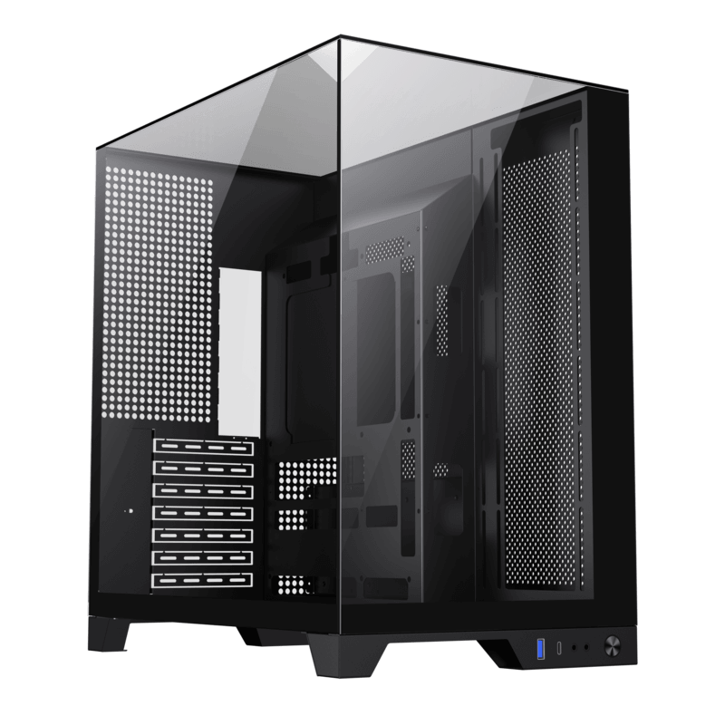 Gamemax ATX Tower Support BTF Three-sided glass No fan